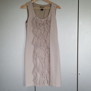 Gray sleeveless dress